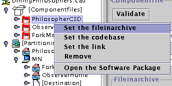 Context Menu with Direct Access to CSD files