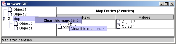 The java.util.Map example