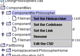 Context Menu with Direct Access to CSD files
